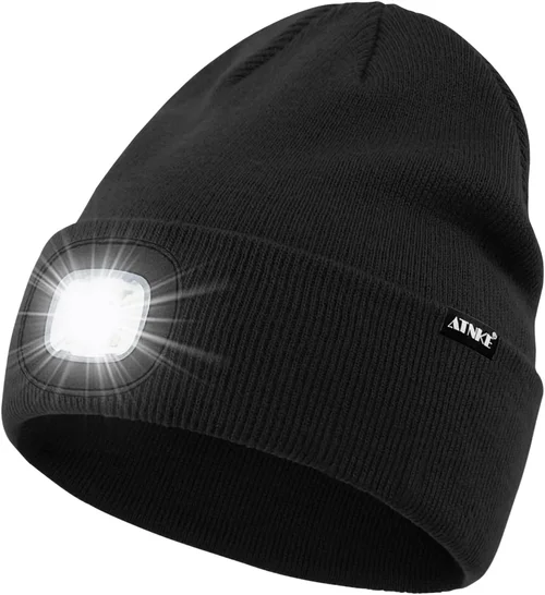 ATNKE LED Lighted Beanie Hat,U