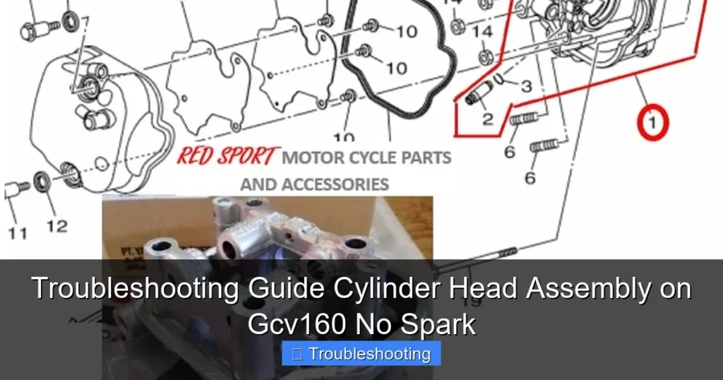 Troubleshooting Guide Cylinder Head Assembly on Gcv160 No Spark