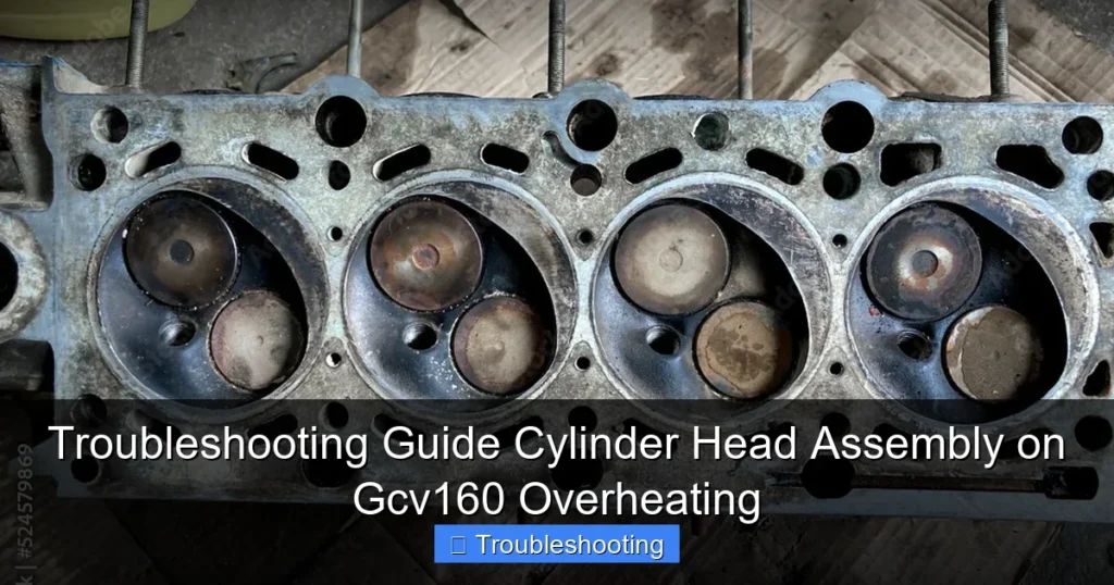 Troubleshooting Guide Cylinder Head Assembly on Gcv160 Overheating
