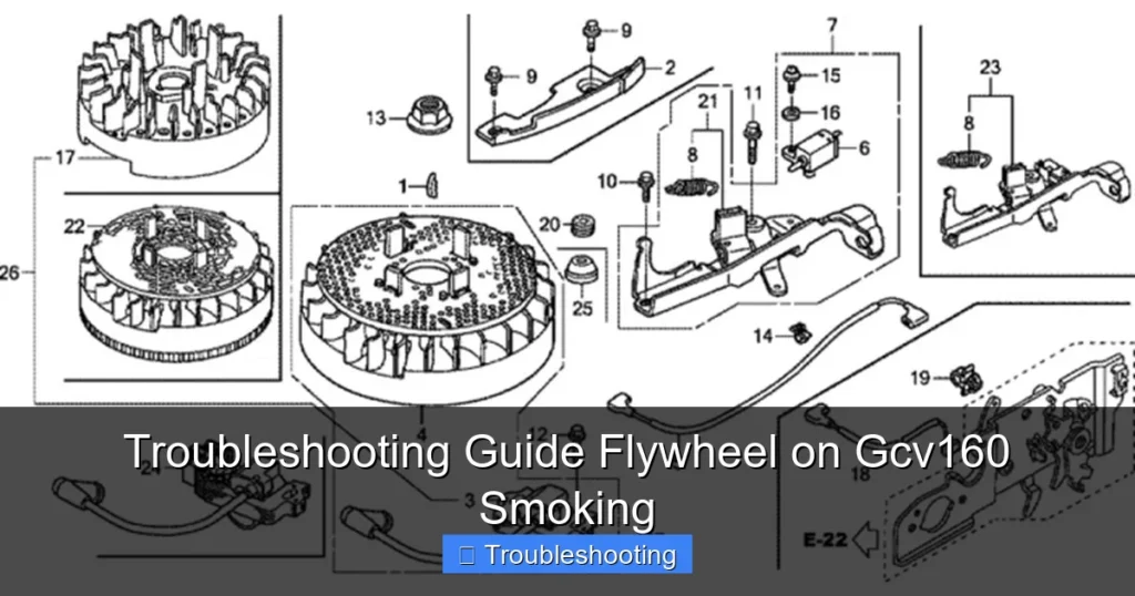 Troubleshooting Guide Flywheel on Gcv160 Smoking